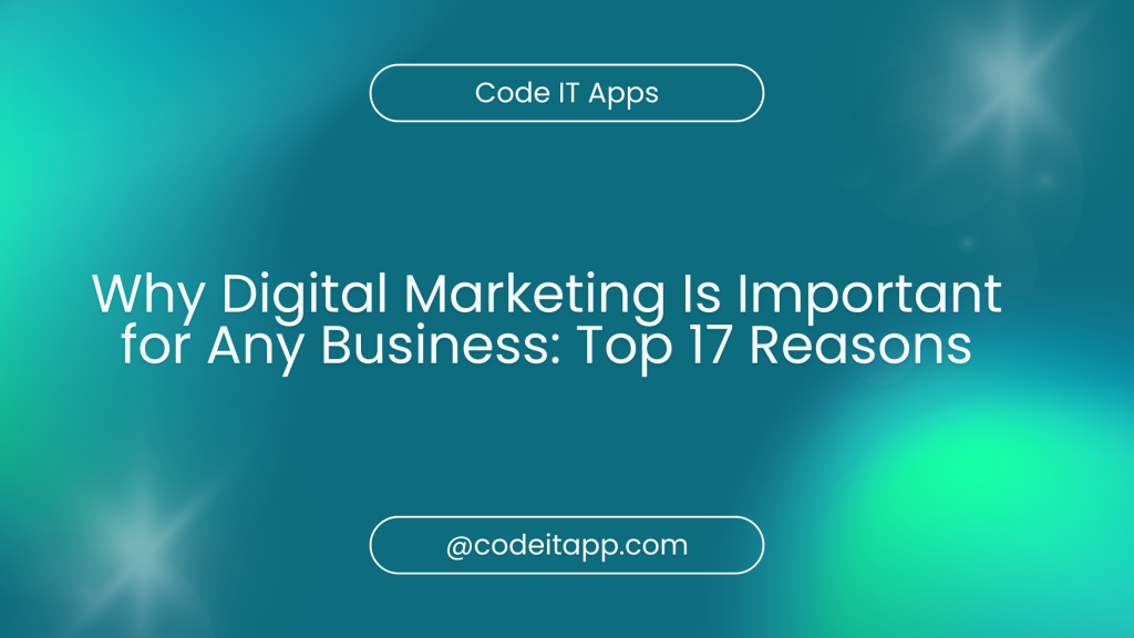 why digital marketing